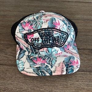Vans Beach Girl Trucker Hat | Tropical Multi / Black
